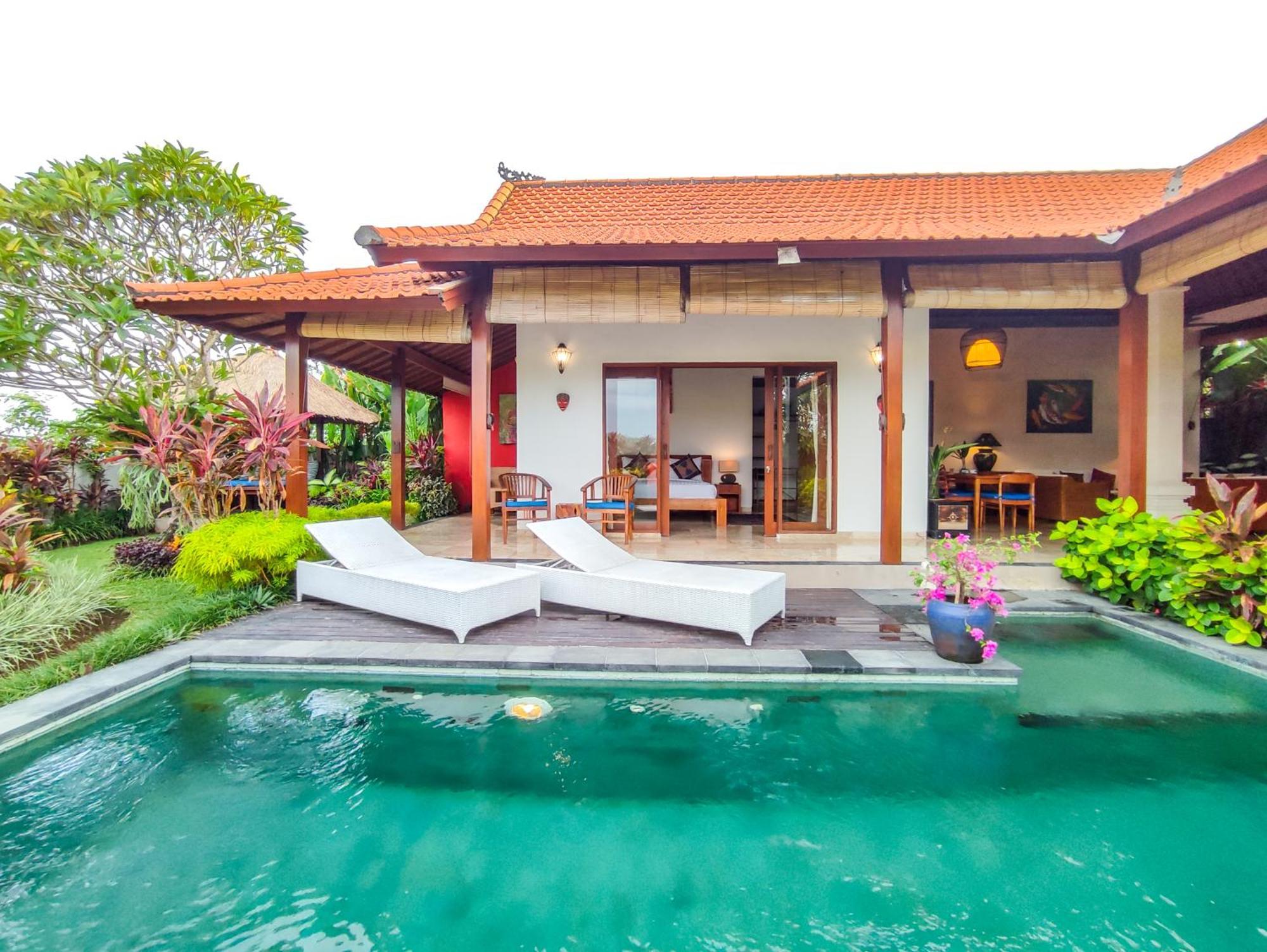 Villa Maya Ubud, Peaceful Rice Field View Екстер'єр фото
