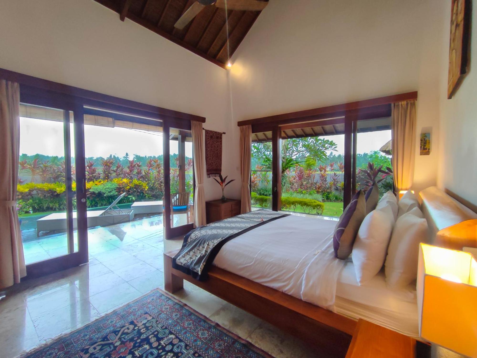 Villa Maya Ubud, Peaceful Rice Field View Екстер'єр фото