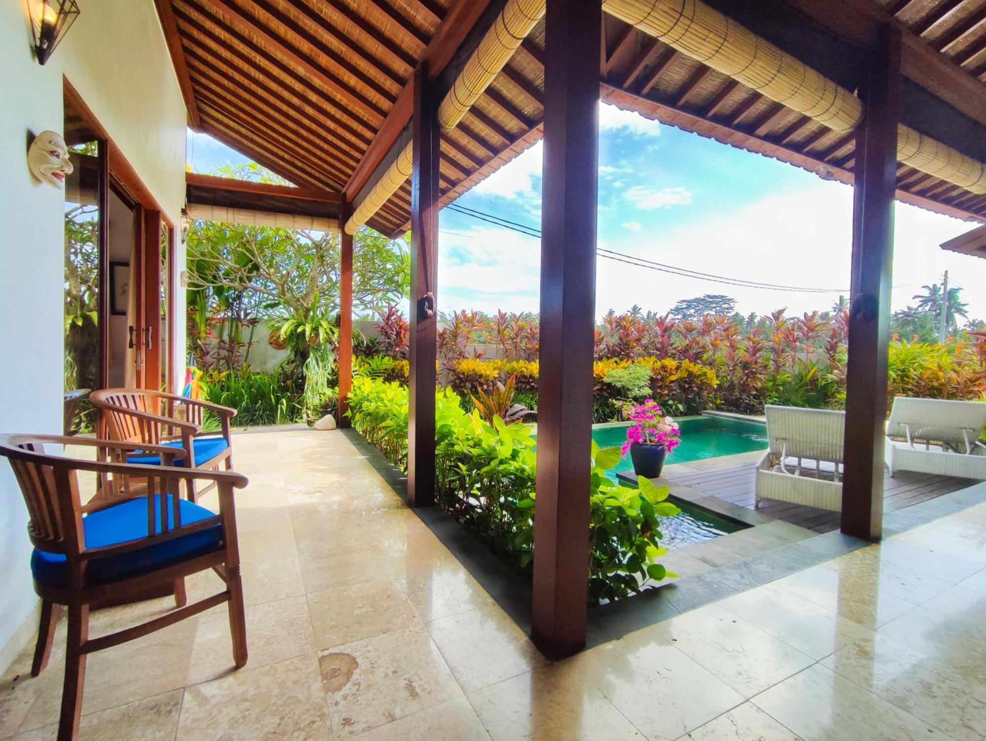 Villa Maya Ubud, Peaceful Rice Field View Екстер'єр фото